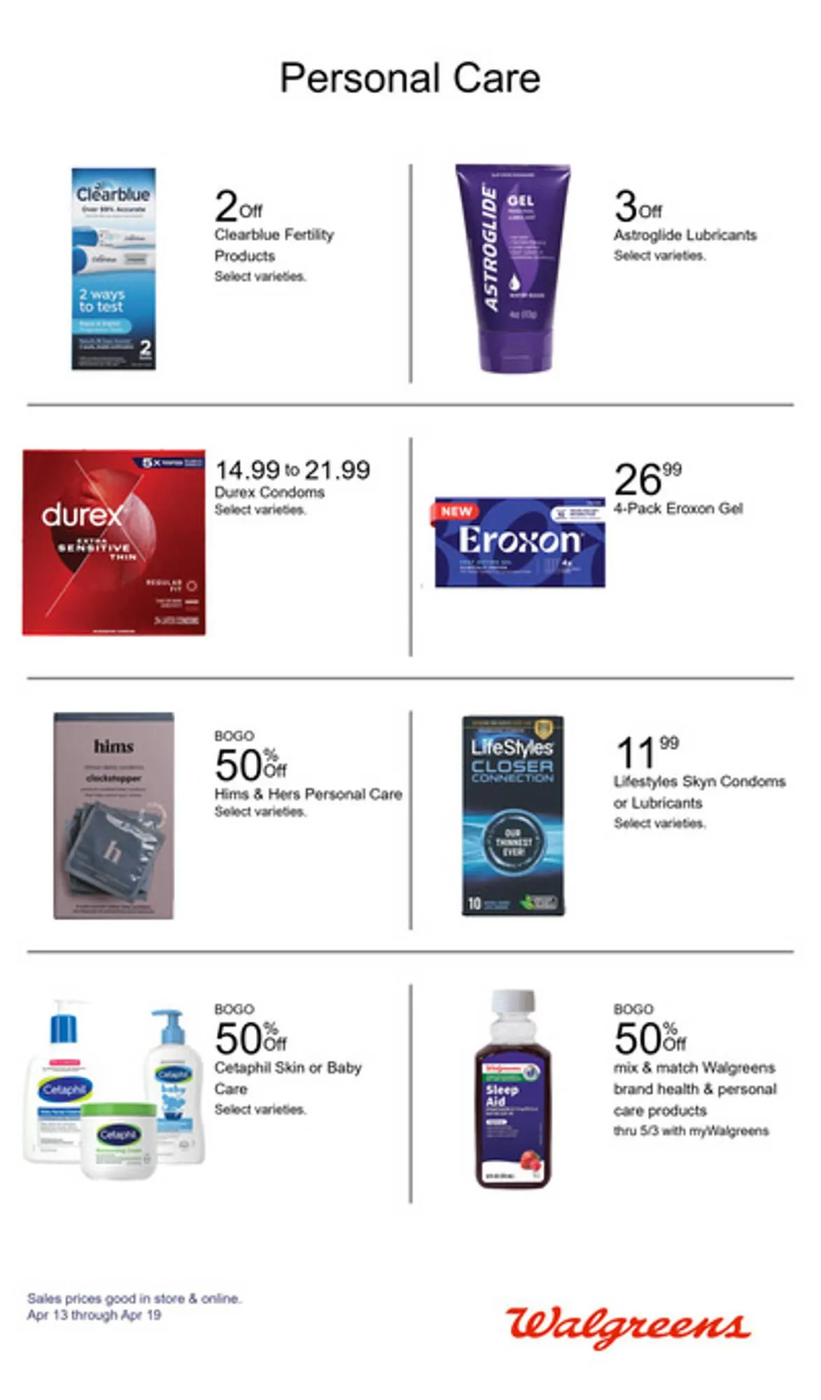 Weekly ad Walgreens Weekly Ad from April 13 to April 19 2025 - Page 22