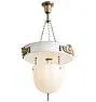Classical Revival Chandelier with Enameled Body