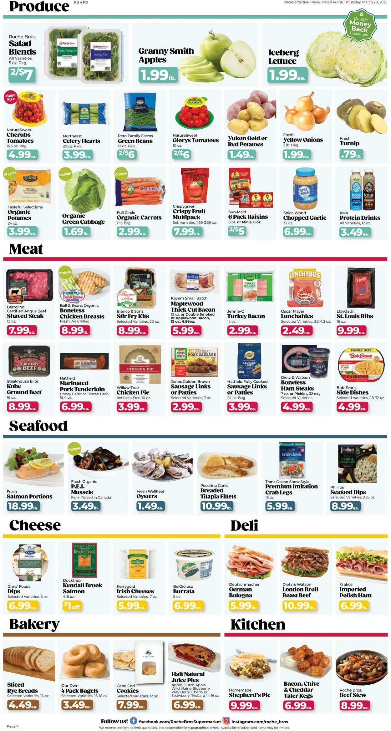 Weekly ad Roche Bros from March 14 to March 20 2025 - Page 4