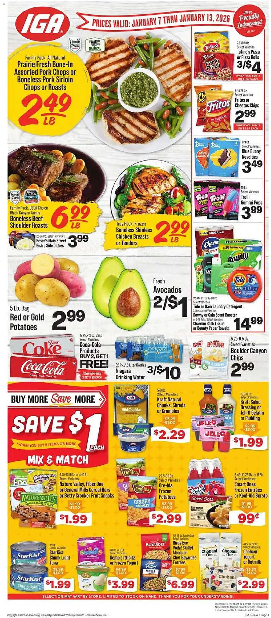 IGA weekly ad - 1