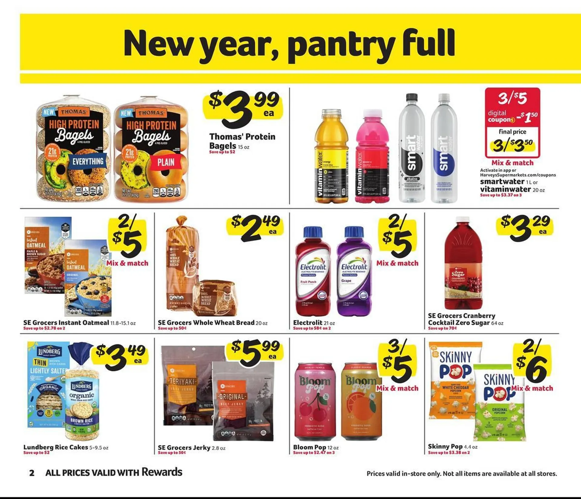Weekly ad Harveys Supermarkets weekly ad from December 31 to January 13 2026 - Page 2