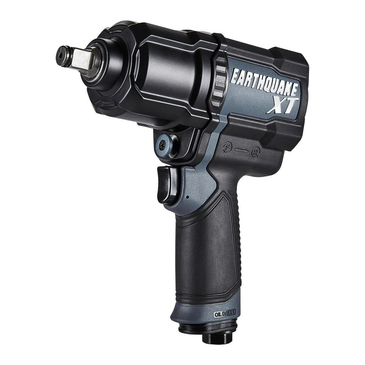 1/2 in. Composite Air Impact Wrench, Twin Hammer, 1200 ft-lbs, Gunmetal