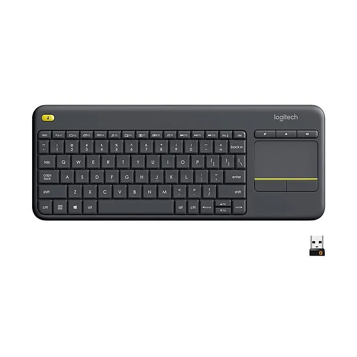 Logitech K400 Plus Wireless Touch Keyboard,