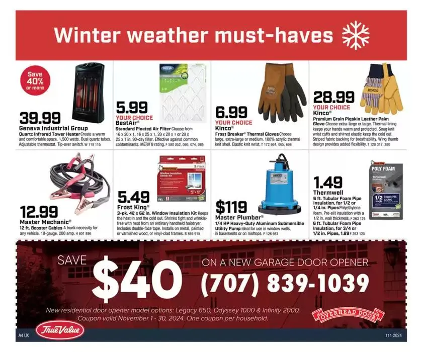 Weekly ad Special offers for you from October 28 to November 30 2024 - Page 4