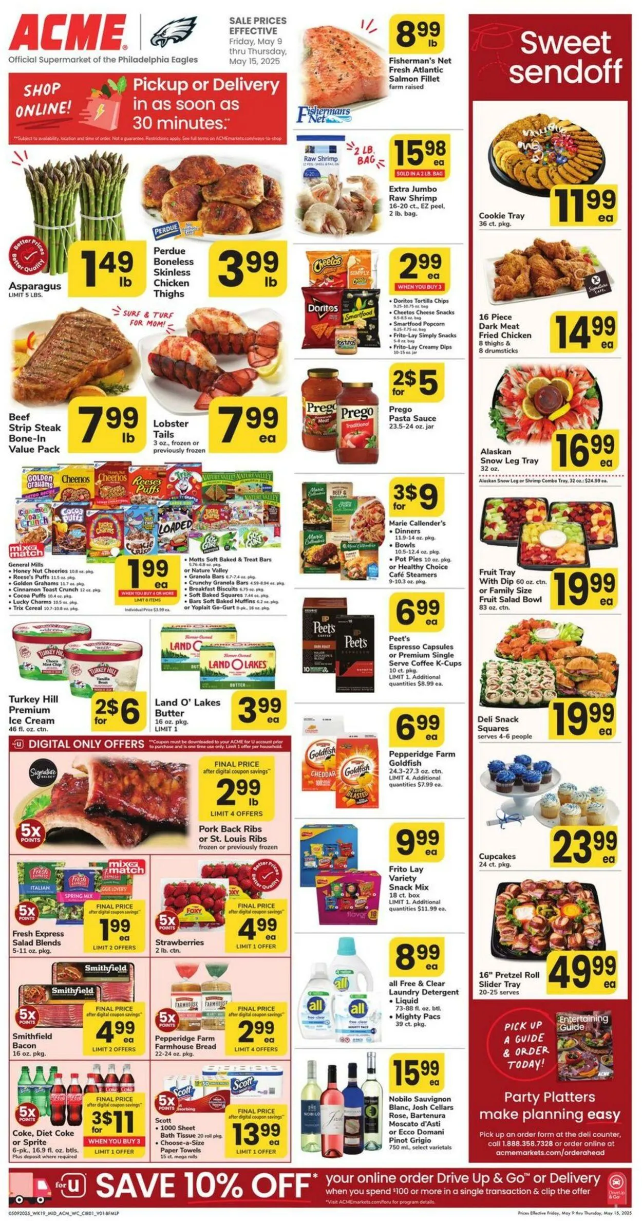 Weekly ad Acme Current weekly ad from May 9 to May 15 2025 - Page 1