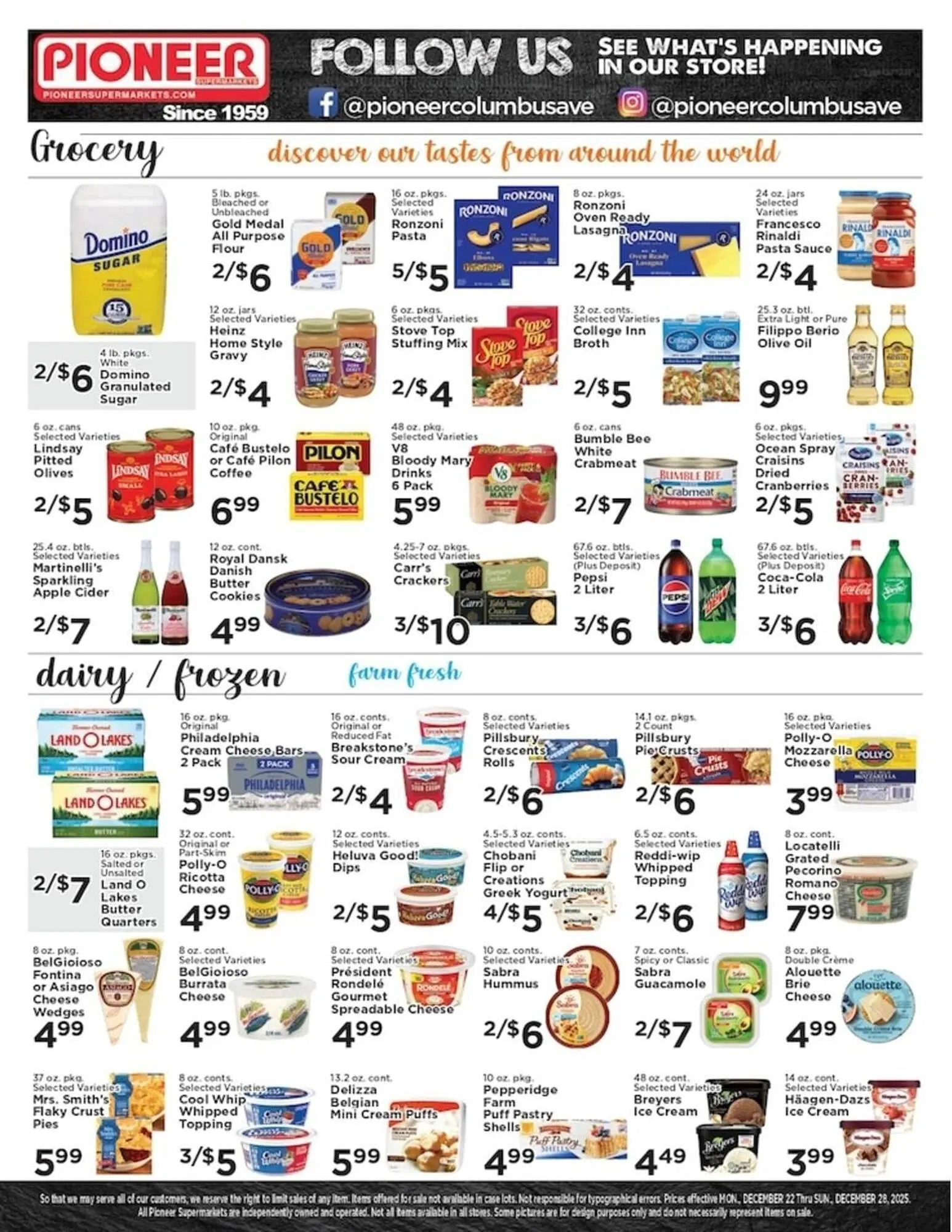 Weekly ad Pioneer Supermarkets weekly ad from December 22 to December 28 2025 - Page 2