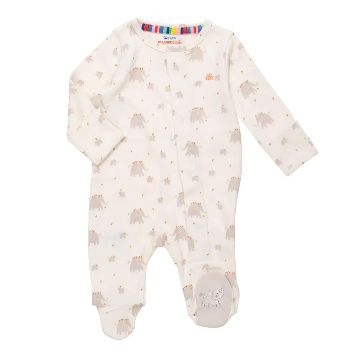 Magnetic Me Little Peanut Organic Cotton Magnetic Parent Favorite Footie