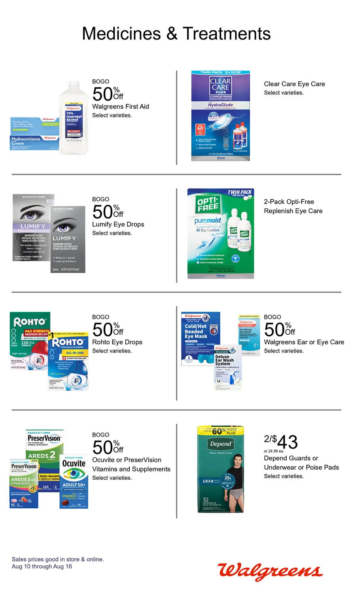 Weekly ad Walgreens Weekly Ad from August 10 to August 16 2025 - Page 16