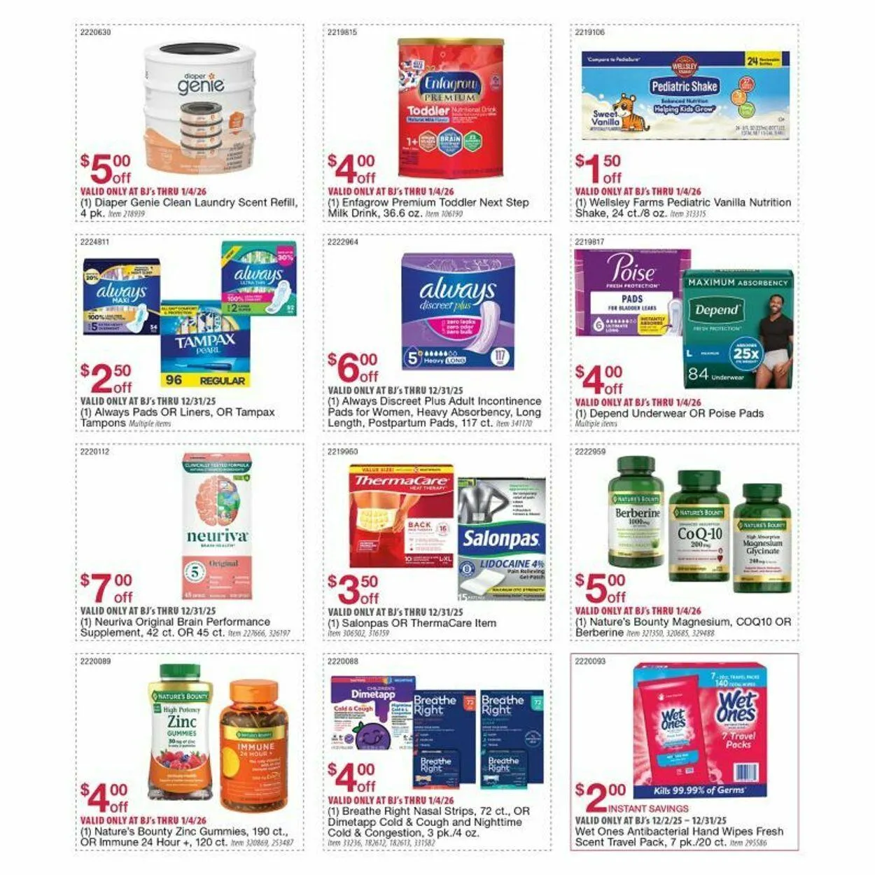 Weekly promotion BJ's spanning from December 12 to December 26 2025 - Page 6 for Catalogue 365