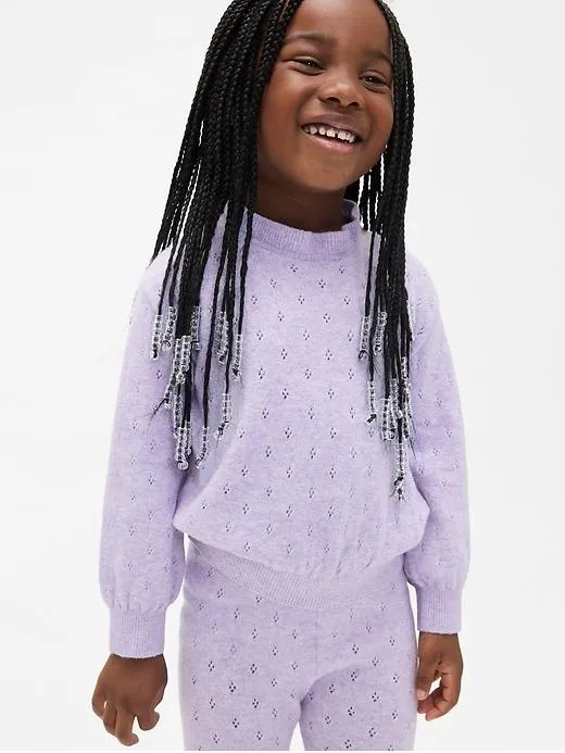 Baby & Toddler CashSoft Pointelle Sweater