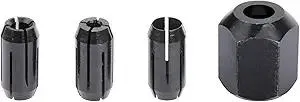 CN1 Replacement Collet and Nut Kit, Compatible with all RotoZip spiral saw tools and Drywall routers