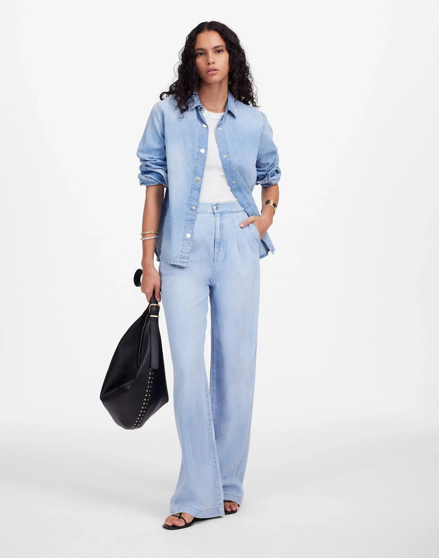 The Harlow Wide-Leg Jean: Airy Denim Edition