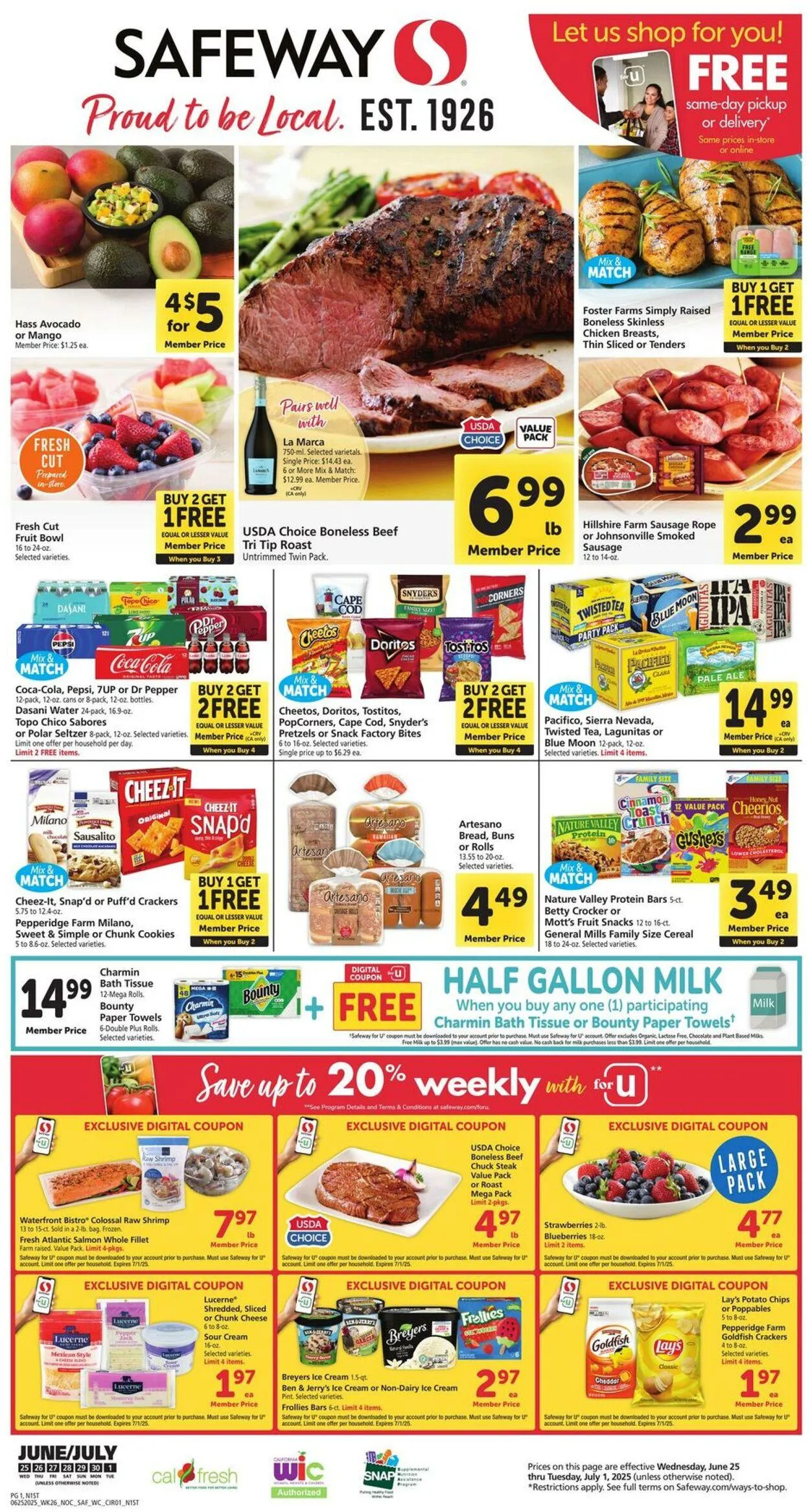 Safeway Current weekly ad - 1