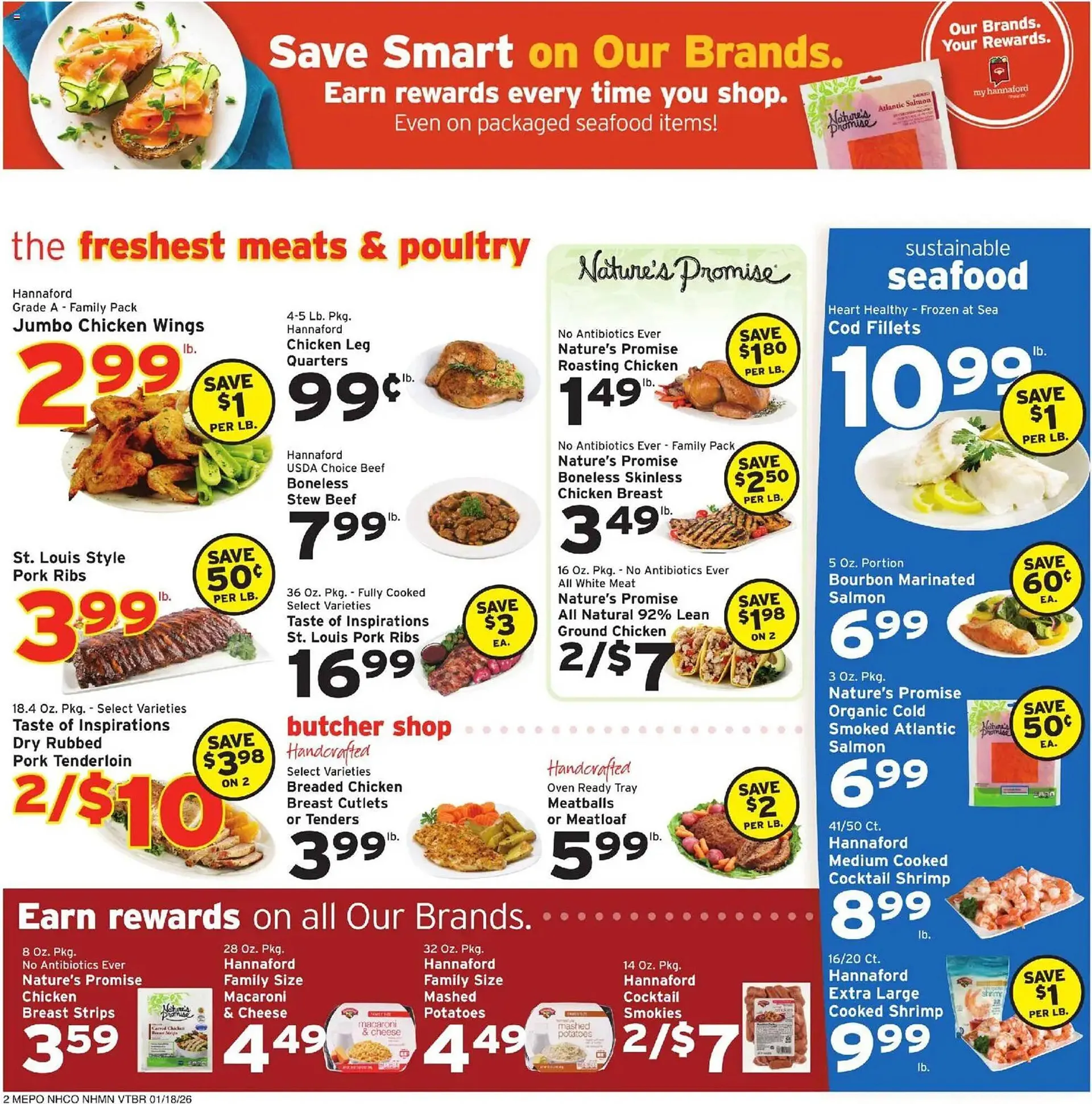 Weekly ad Hannaford flyer from January 18 to January 25 2026 - Page 2