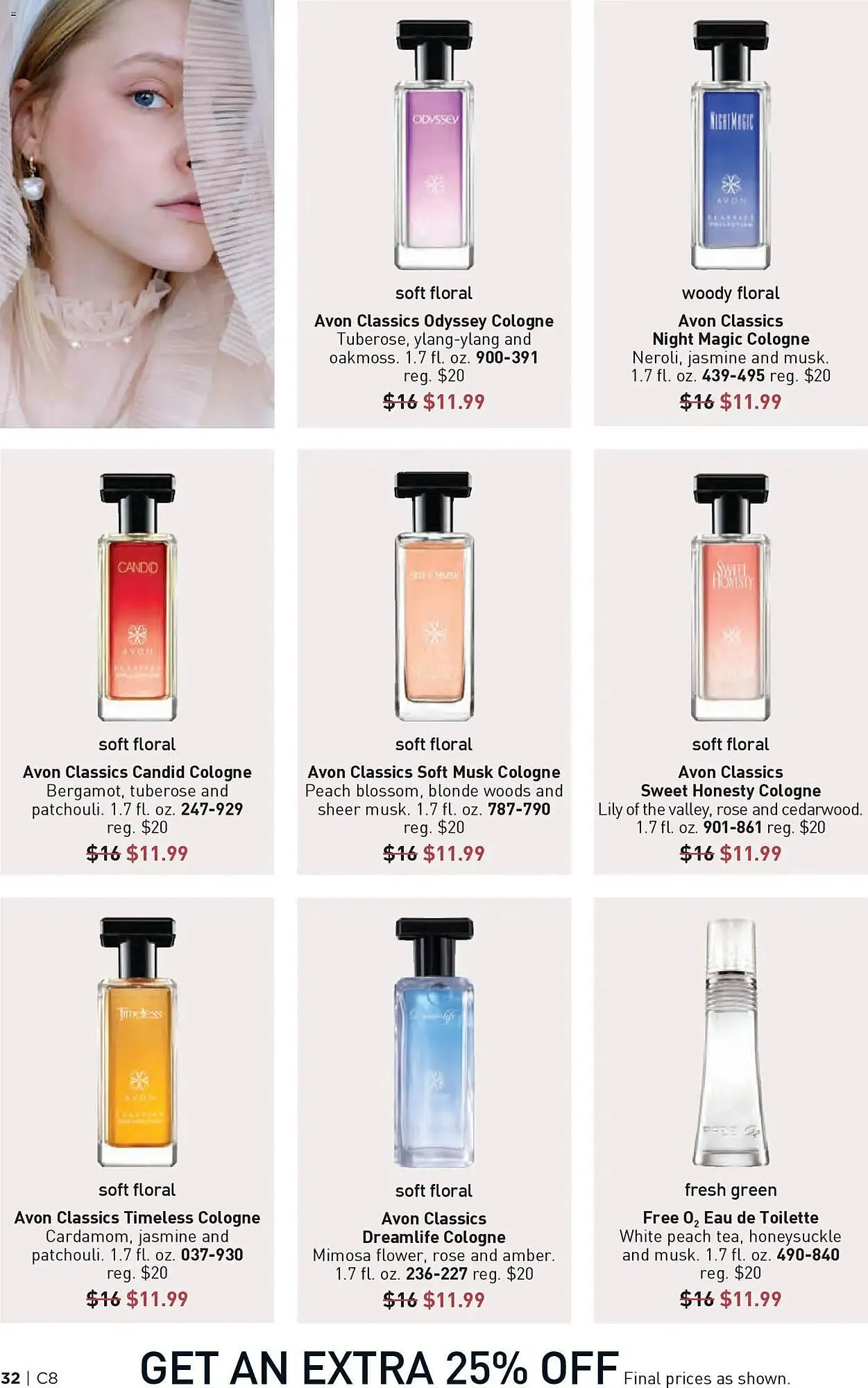 Weekly promotion Avon weekly ad spanning from April 9 to April 22 2026 - Page 32 for Catalogue 365