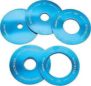 Snap-Lock Router Plate Insert Lock (5 Set) - Twist Locks for Router Table Insert Plate Fits Properly & Control Dust – Aluminum Router Table Insert Plate Accessories - No Tools Required to Install