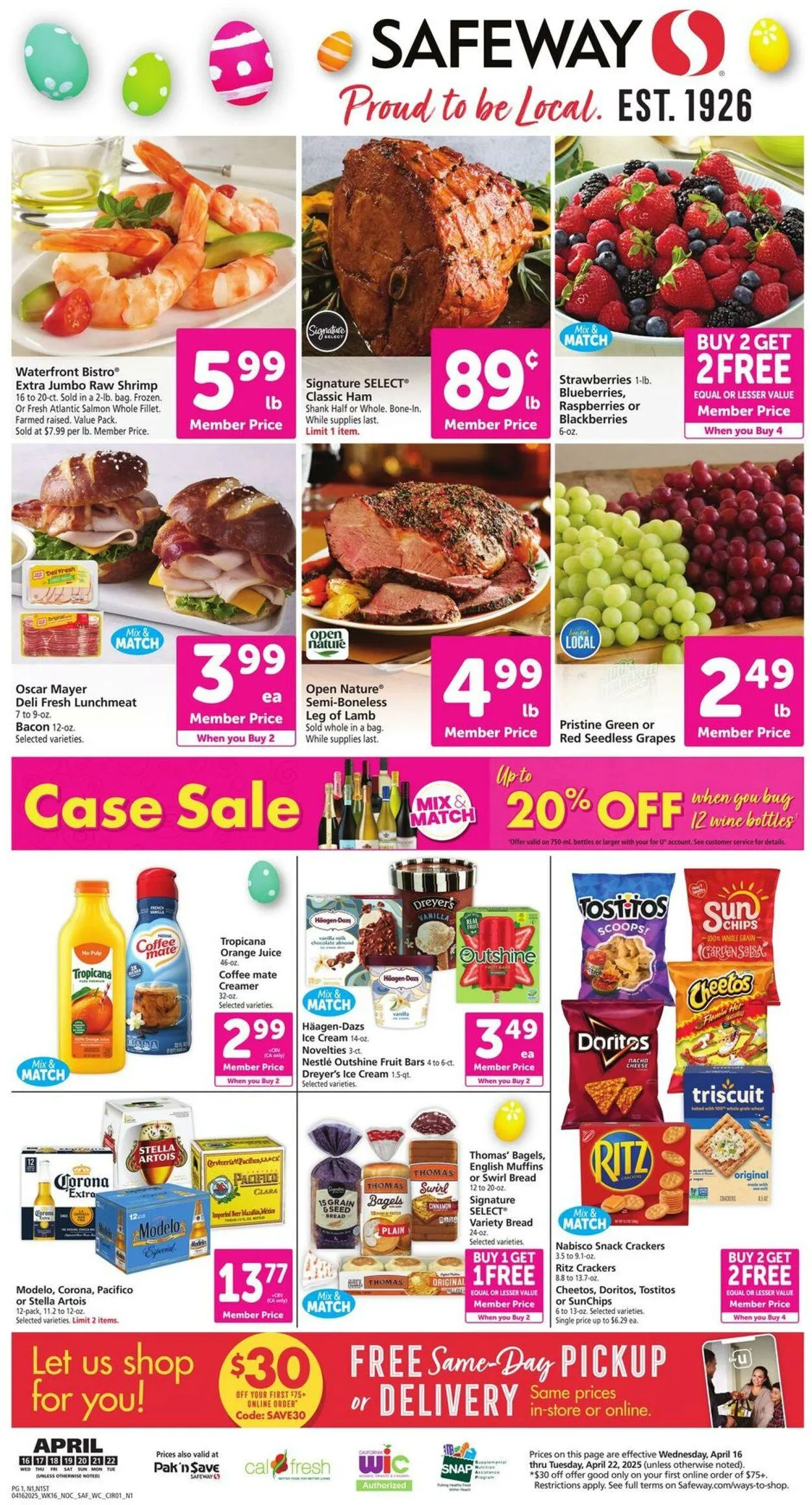 Weekly ad Safeway Current weekly ad from April 16 to April 22 2025 - Page 3