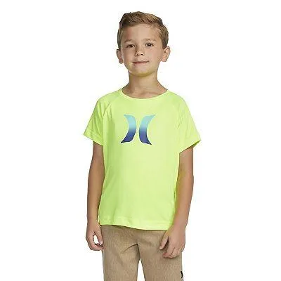Boys 4-20 Hurley UPF 50+ H2O-Dri Ombre Logo Rash Guard Swim Shirt