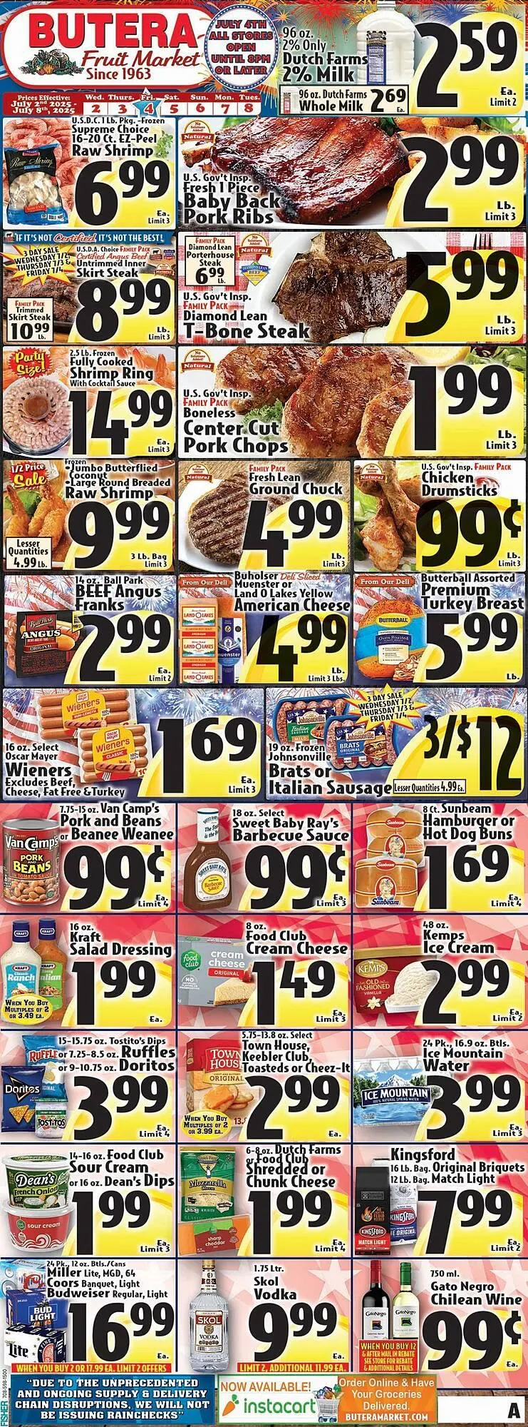 Weekly ad Butera Weekly Ad from July 2 to July 8 2025 - Page 1