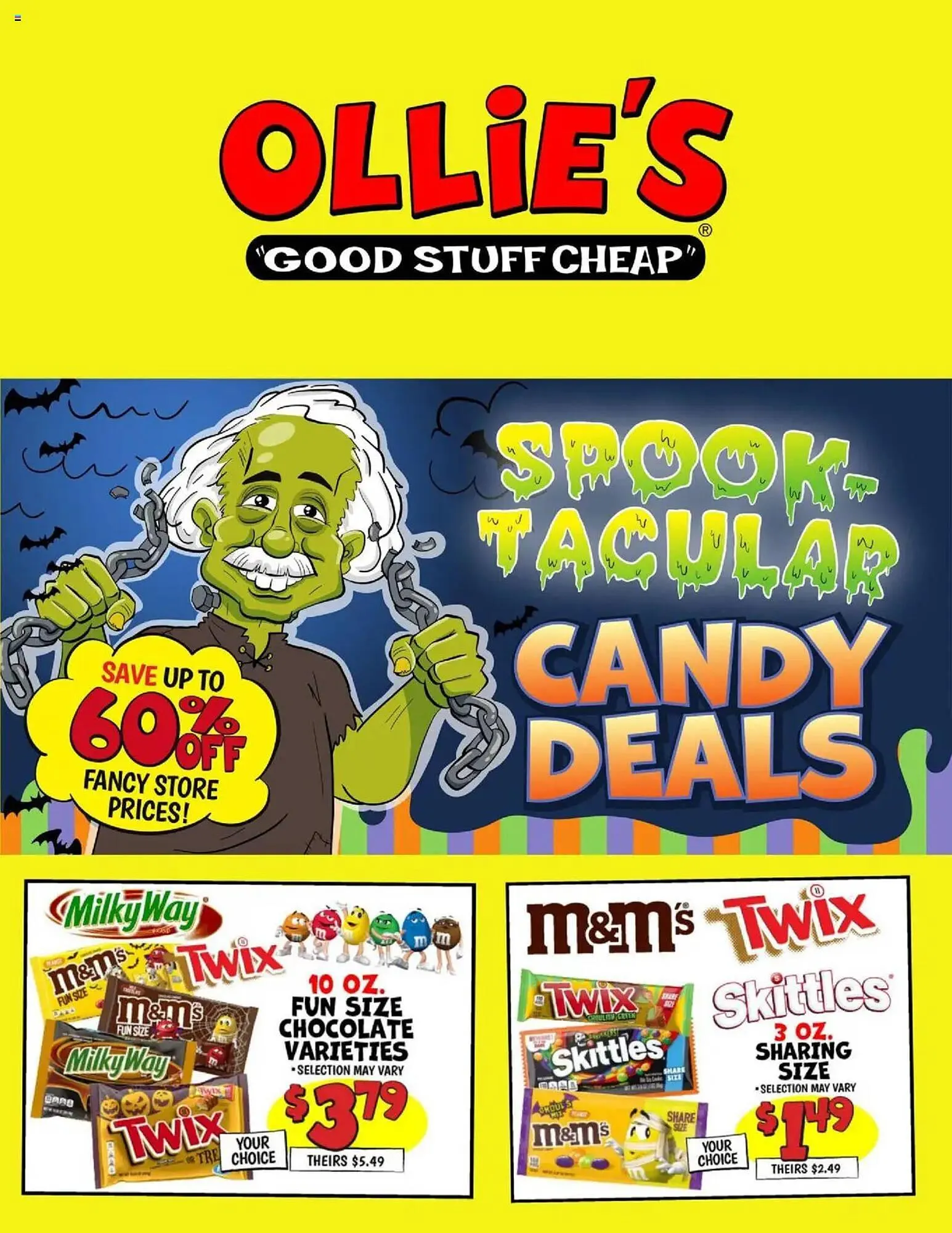 Weekly ad Ollie's weekly ad from October 13 to October 23 2025 - Page 1