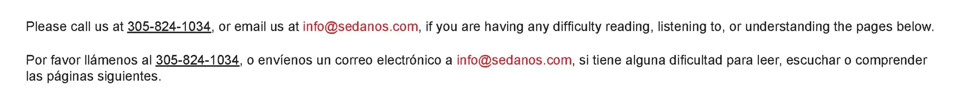 Sedanos weekly ad - 1