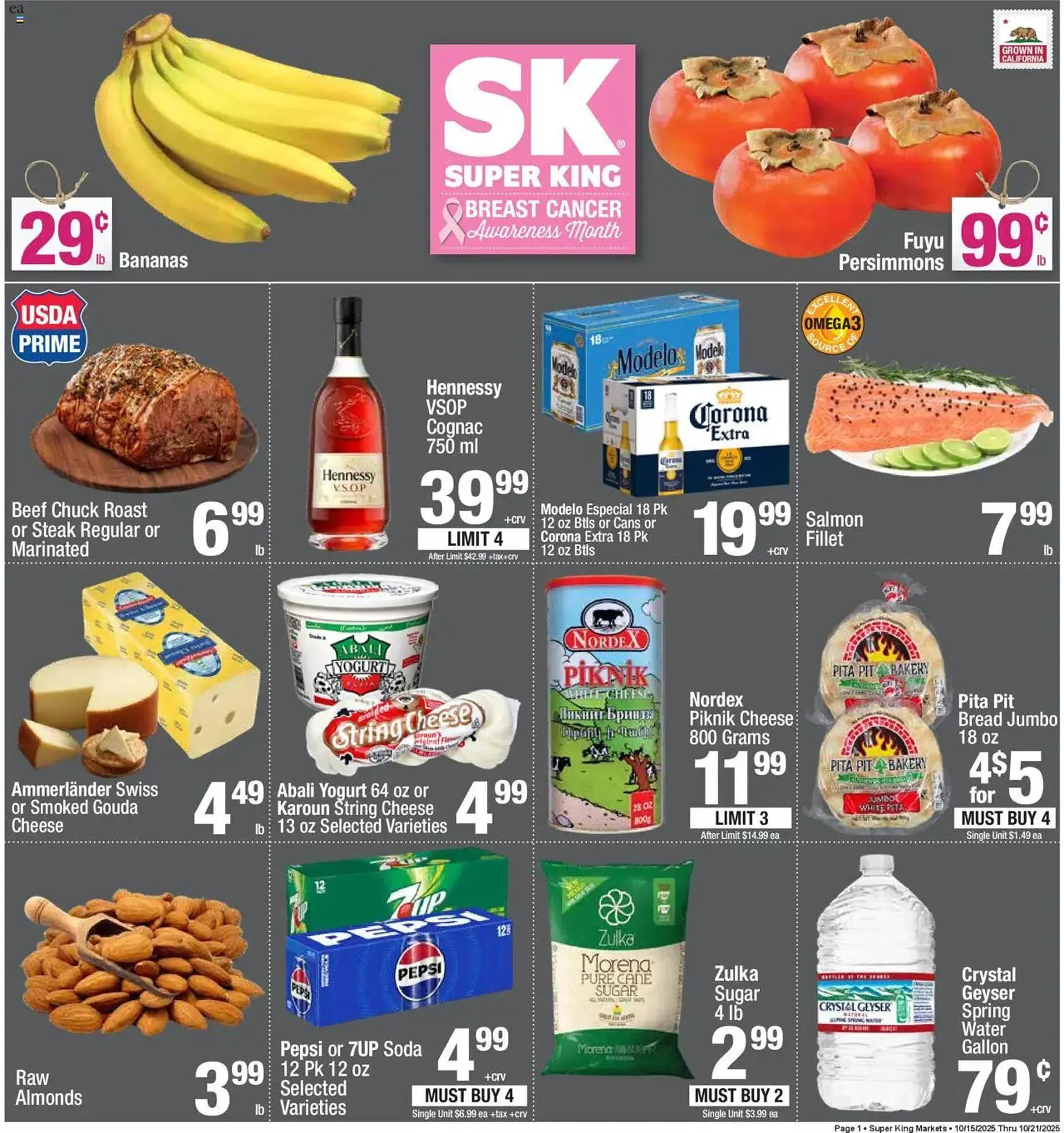 Weekly ad Super King Markets weekly ad from October 15 to October 21 2025 - Page 1