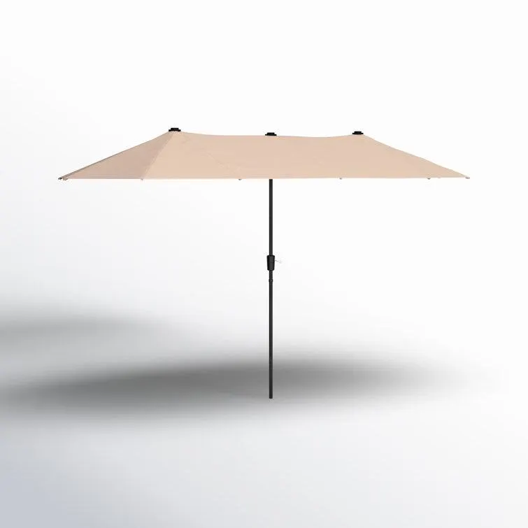 Aletse 156'' x 78'' Rectangular Market Umbrella