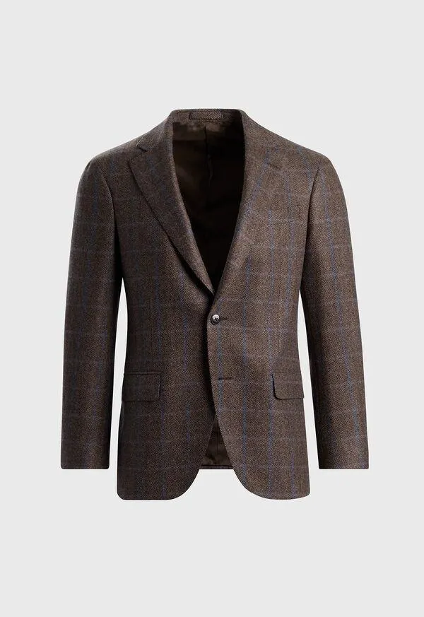 Cashmere Windowpane Jacket