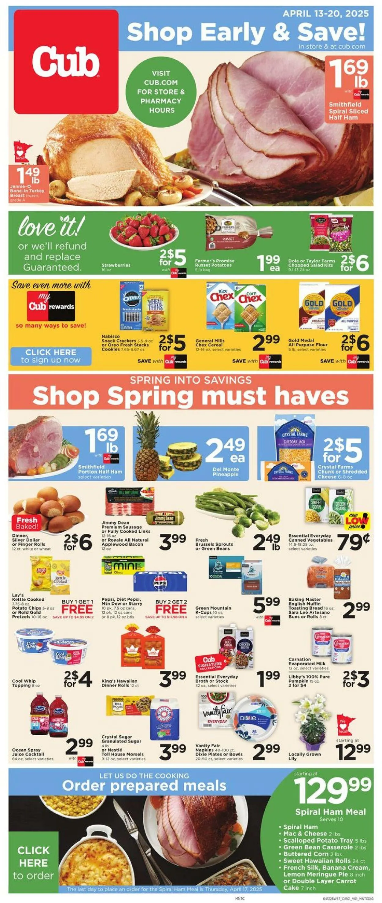 Weekly ad Cub Foods Current weekly ad from April 13 to April 19 2025 - Page 1