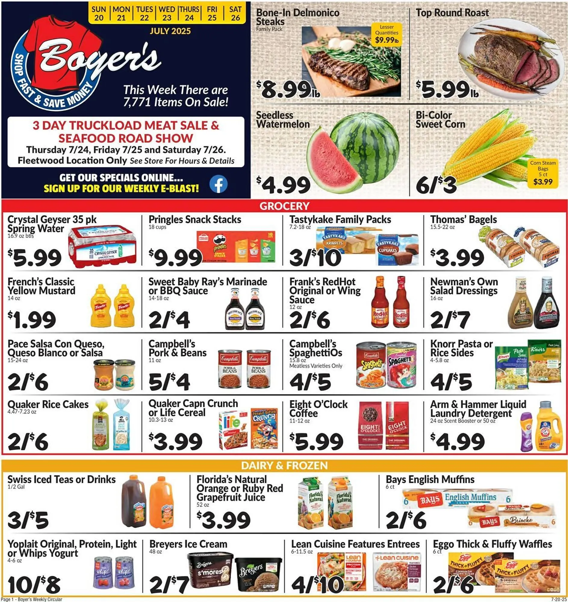 Weekly ad Boyer's Food Markets Weekly Ad from July 20 to July 26 2025 - Page 3