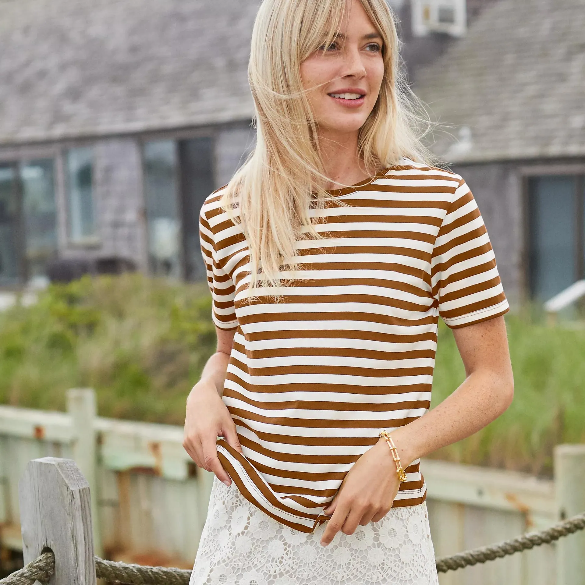 Supima Cotton Crewneck T-Shirt