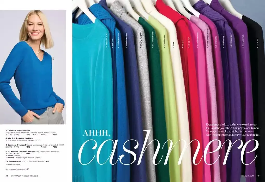 Weekly ad Talbots What’s in a WISH? from November 16 to November 30 2024 - Page 25