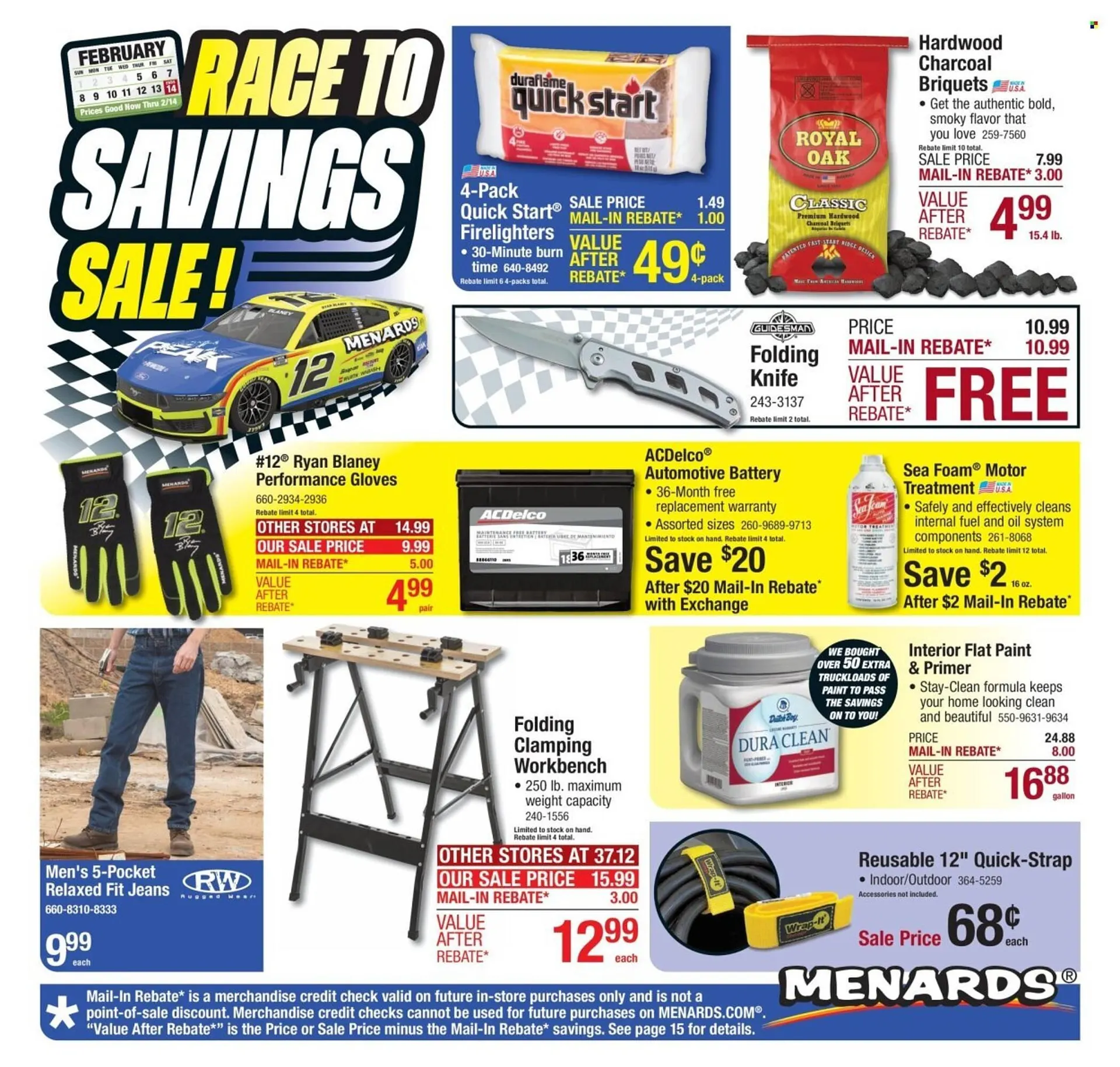 Menards weekly ad - 1