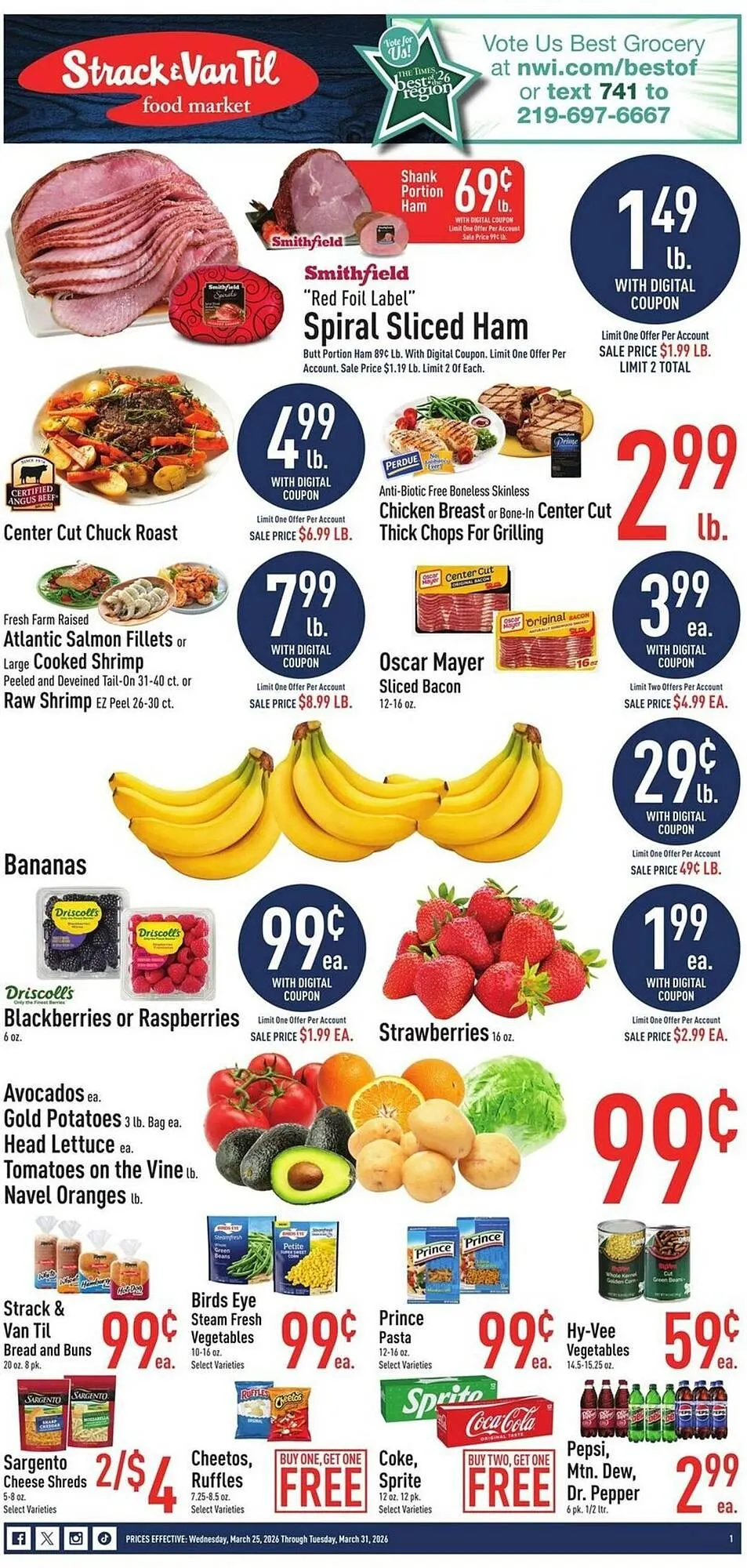 Weekly ad Strack & Van Til weekly ad from March 25 to March 31 2026 - Page 1