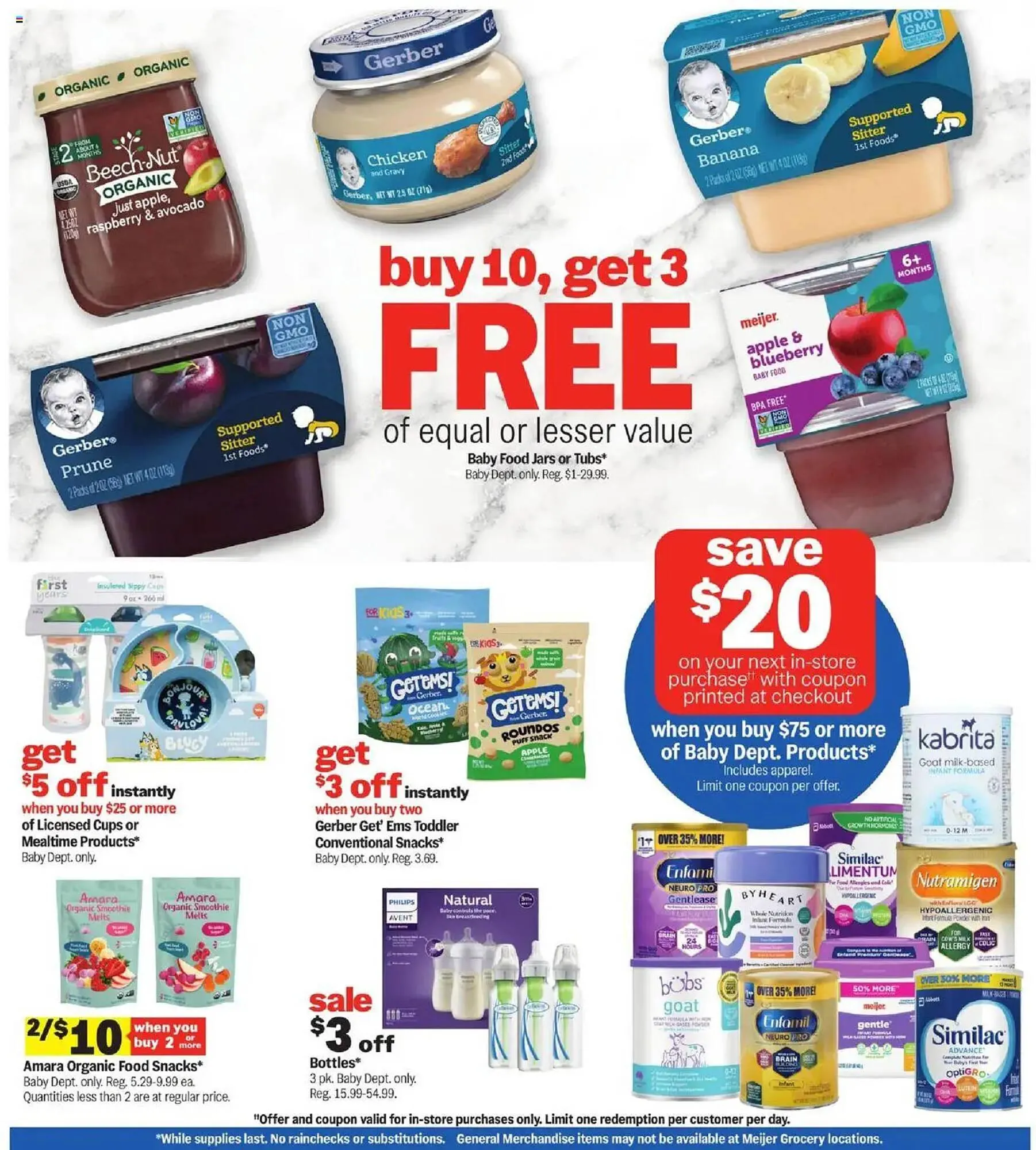 Weekly ad Meijer Weekly Ad from May 4 to May 10 2025 - Page 29
