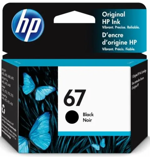 HP Original Ink 67 Ink Cartridge - Black