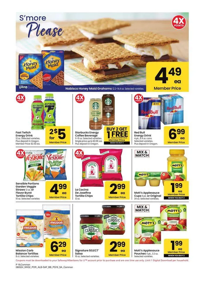 Weekly ad Albertsons - Portland - BBS from August 5 to September 8 2024 - Page 19