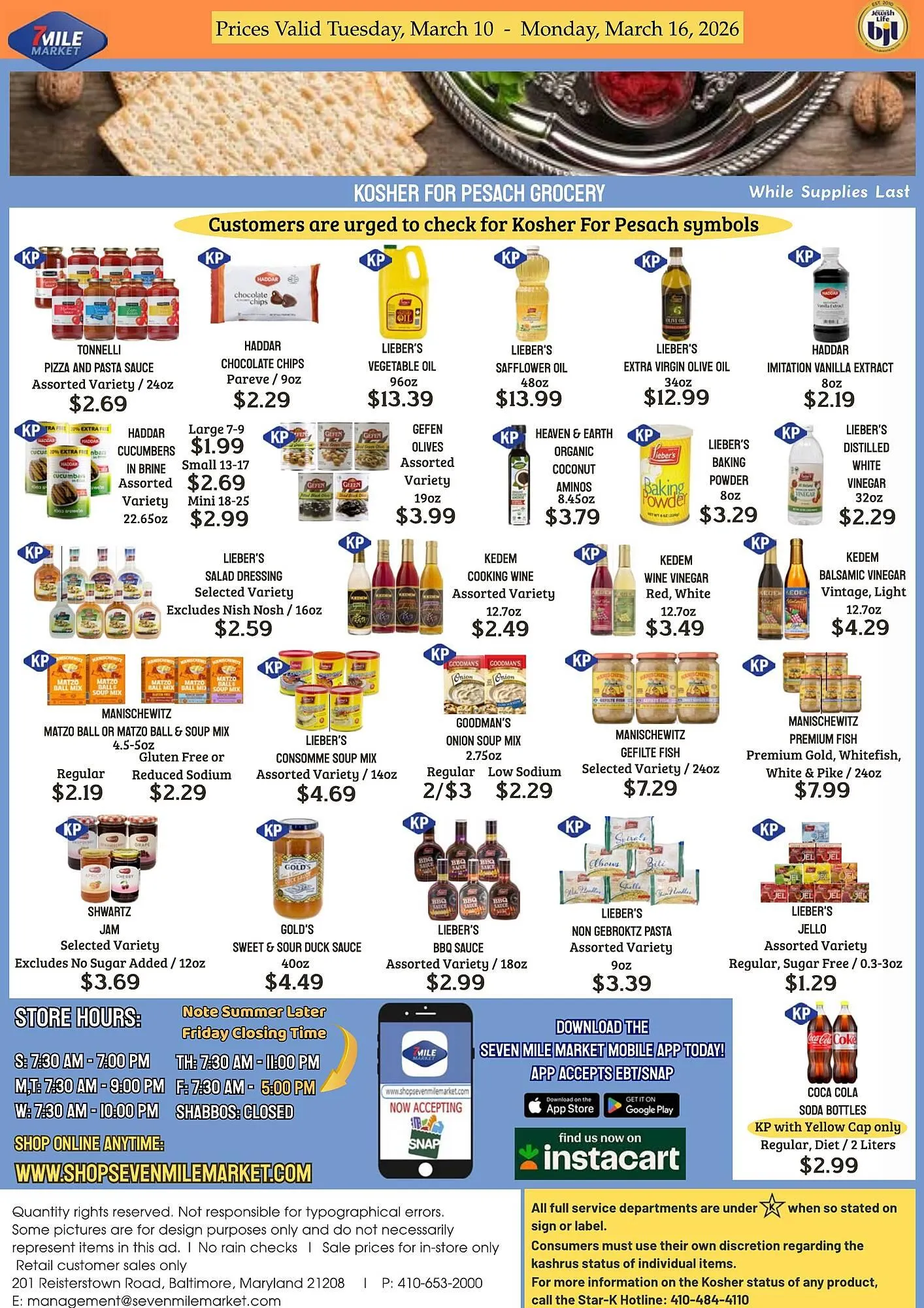 Weekly ad Seven Mile Market circular from March 10 to March 16 2026 - Page 2