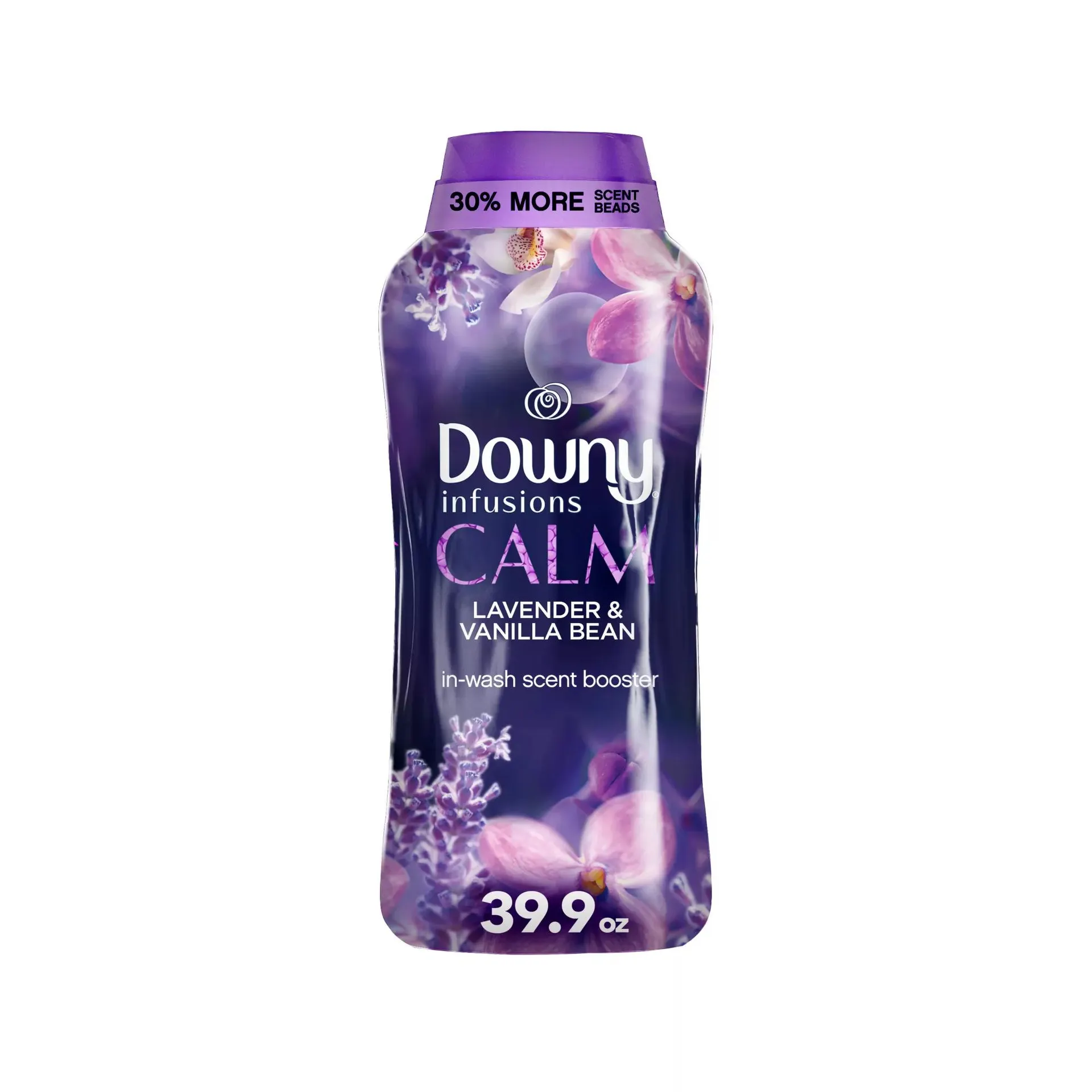 Downy Infusions CALM In-Wash Laundry Scent Booster Beads, 39.9 oz. - Lavender and Vanilla Bean