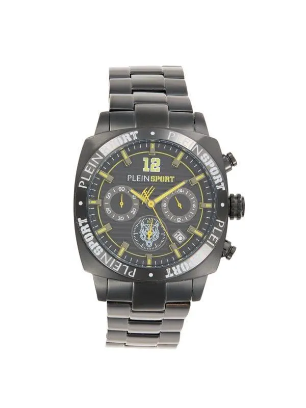 Wildcat IP Black Stainless Steel Bracelet Watch/40MM