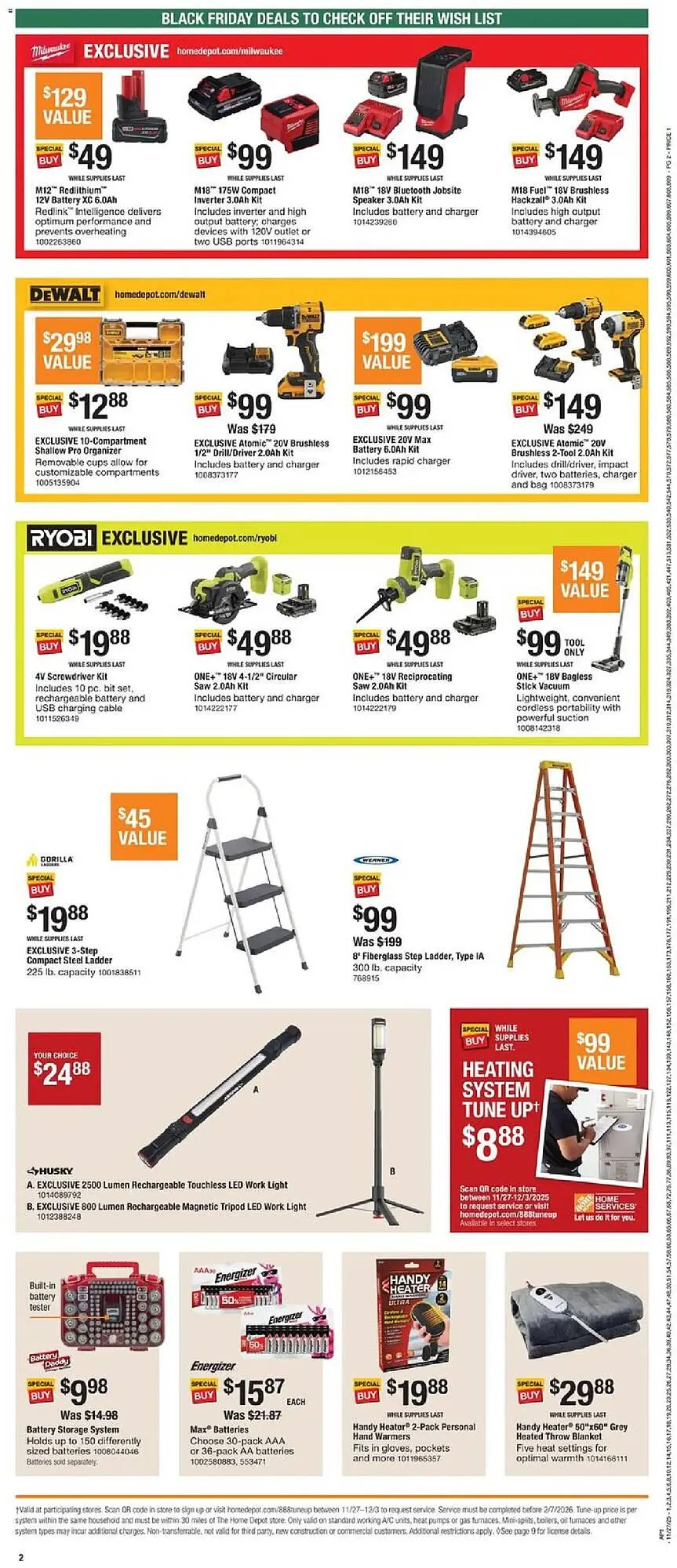 Catálogo de The Home Depot flyer 27 de noviembre al 4 de diciembre 2025 - Página 2