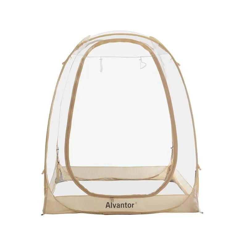 Alvantor Clear Pop-Up Bubble Tent, 6' x 6'