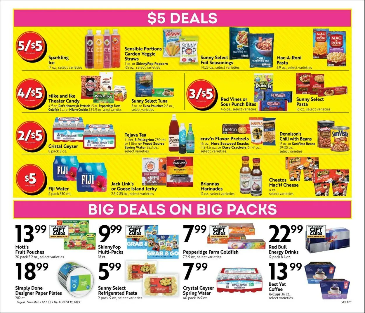 Weekly ad Save Mart Current weekly ad from July 16 to August 12 2025 - Page 6