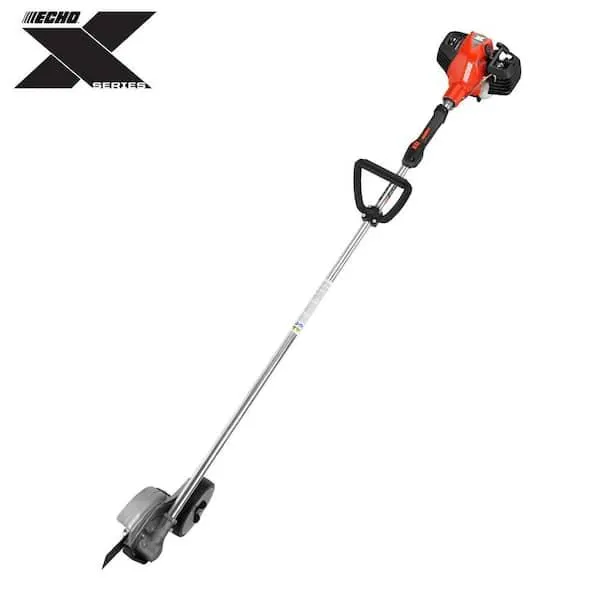 25.4 cc Gas 2-Stroke X Series Professional Commercial Grade Straight Shaft Edger with 7.75 in. Blade and Metal Shield