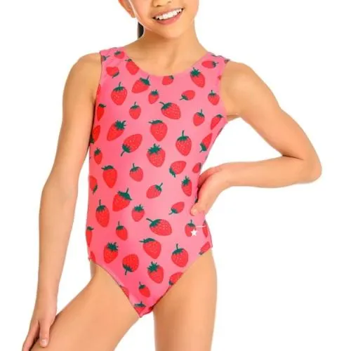 Girls' Destira Strawberry Fields Leotard