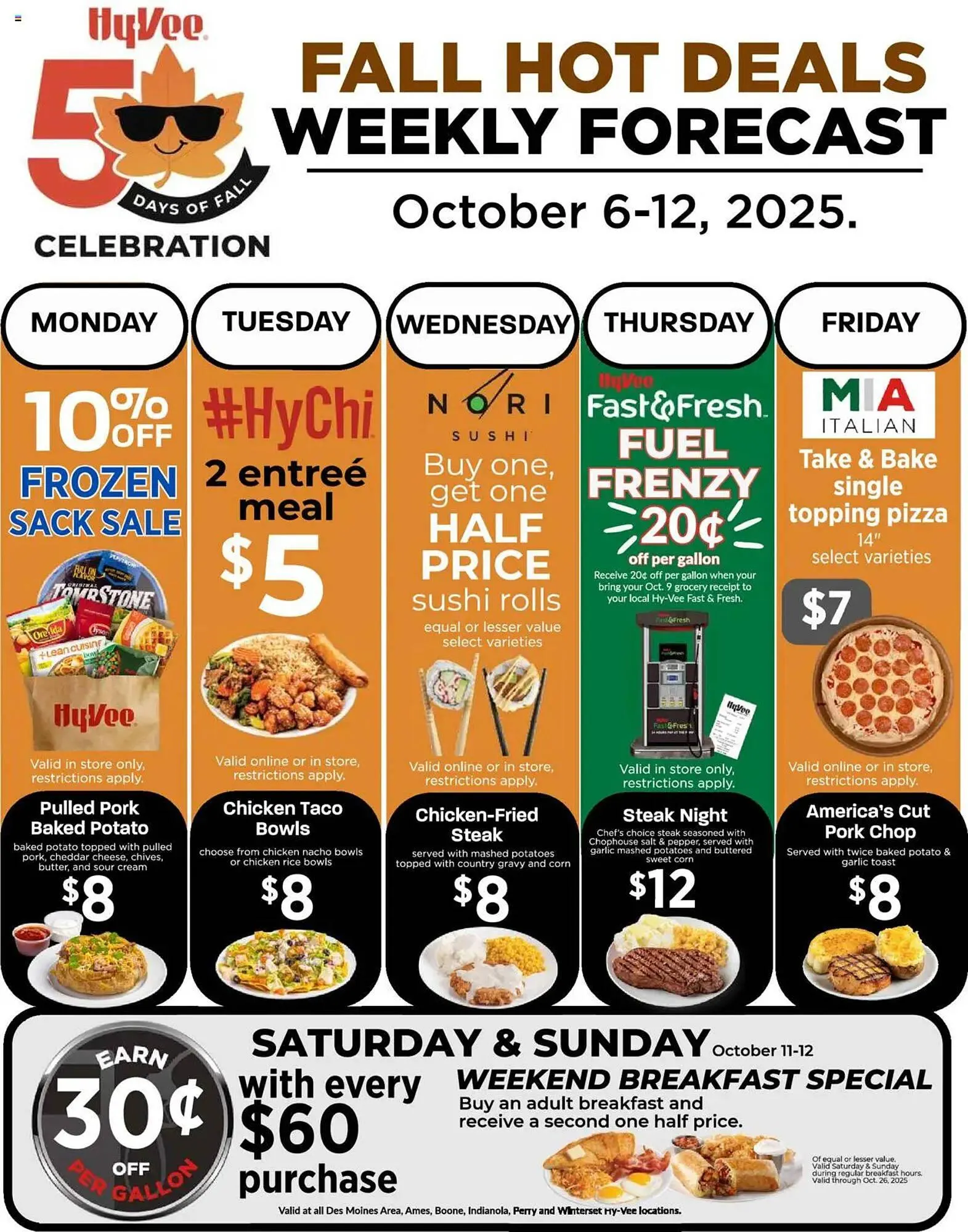 Weekly ad Hy-Vee weekly ad from October 6 to October 12 2025 - Page 1