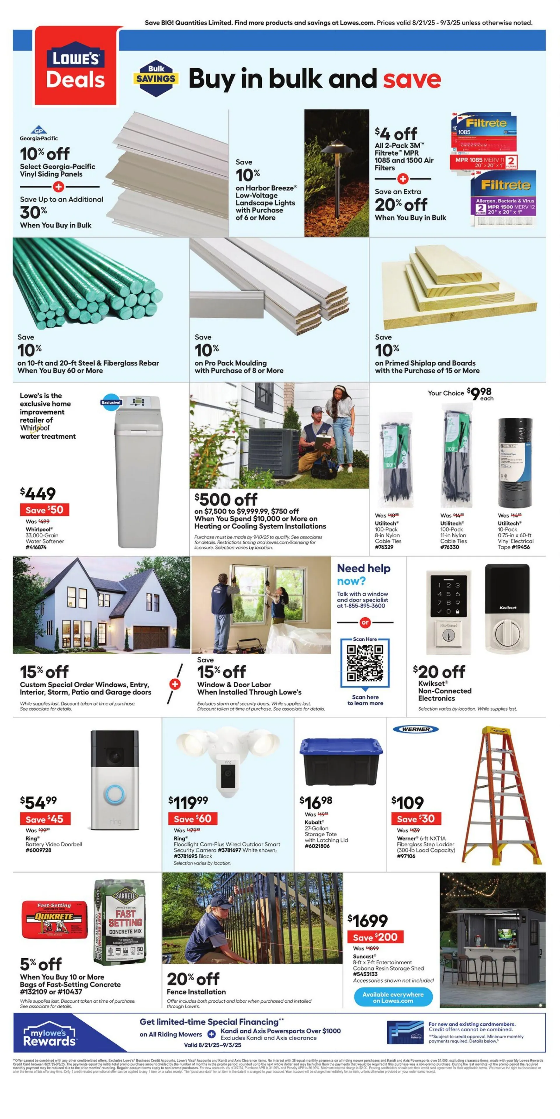 Weekly ad Lowe's from August 28 to September 1 2025 - Page 4