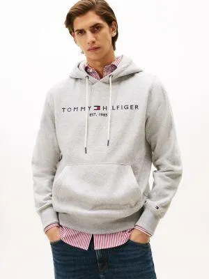 Embroidered Tommy Logo Hoodie