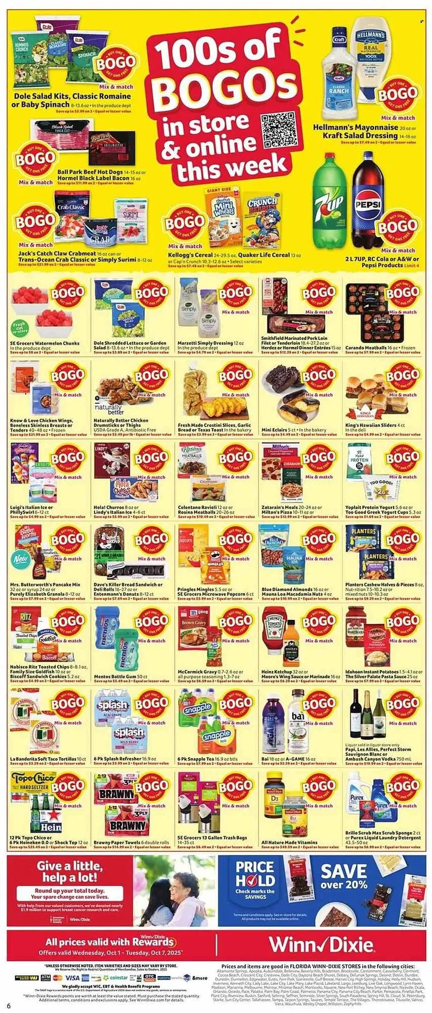 Weekly ad Winn Dixie weekly ad from October 1 to October 7 2025 - Page 6