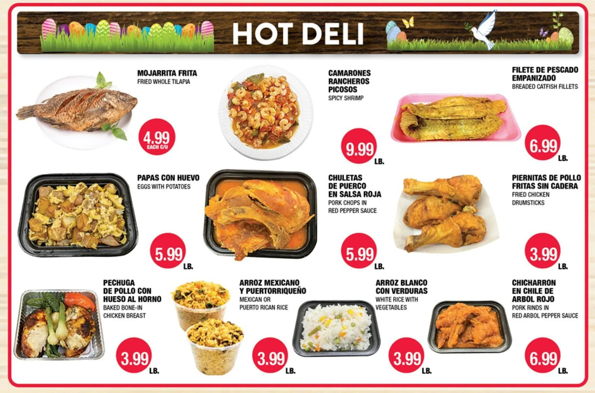 Weekly ad Carnicerias Jimenez weekly ad from April 3 to April 9 2026 - Page 1